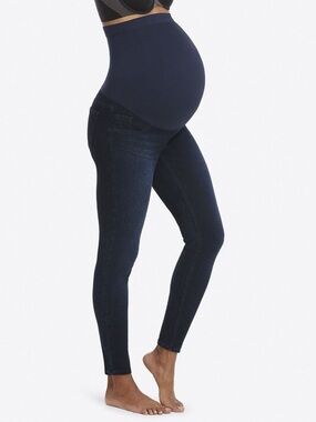 Spanx Mama Ankle Jean-ish Maternity Legging XS